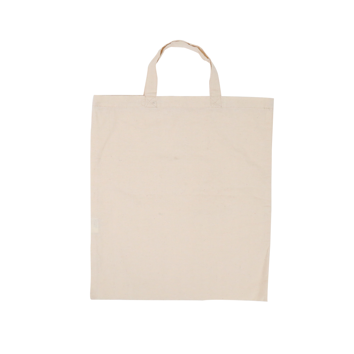 Cotton bags with short handles