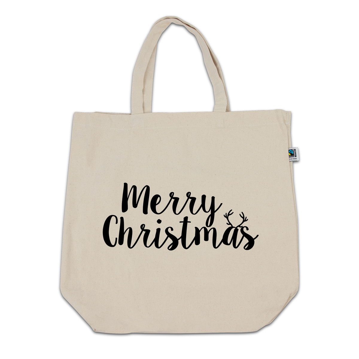 Sac Canvas Fairtrade® - Merry Christmas