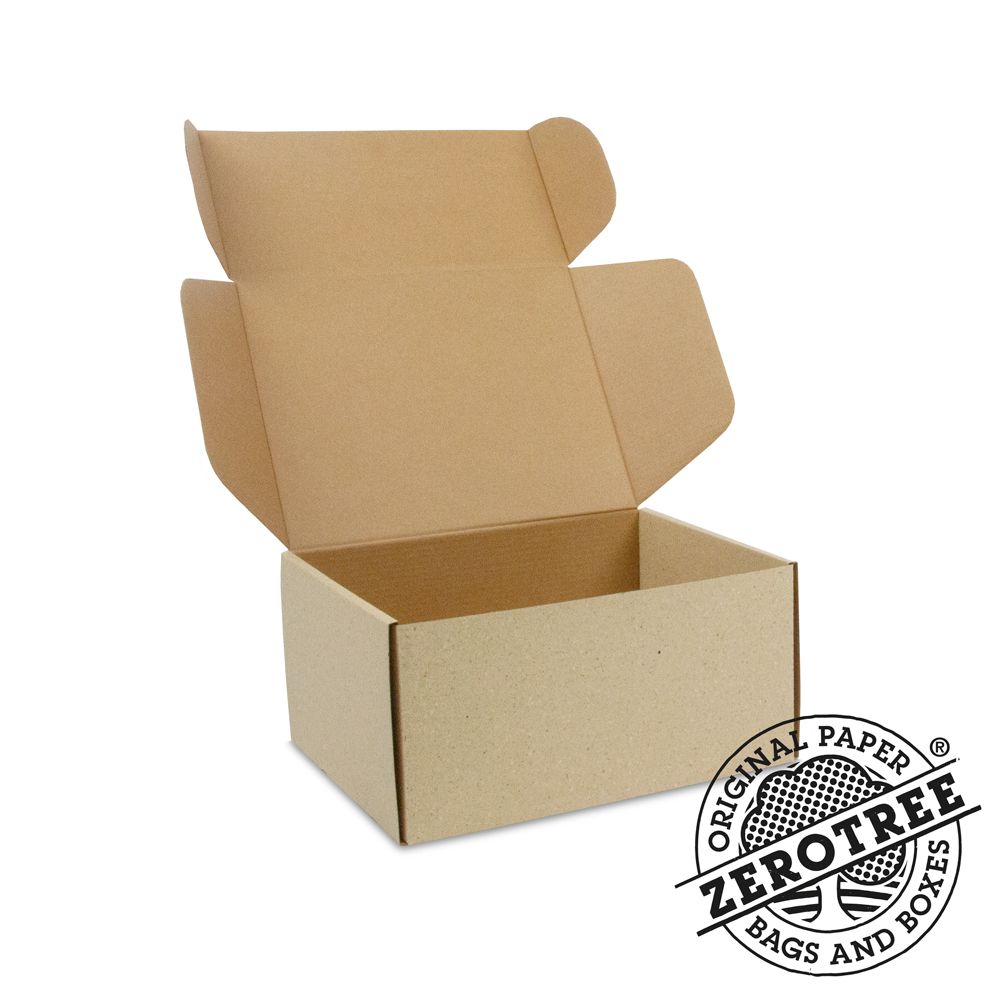 ZEROTREE® shipping boxes - Recycled grass paper