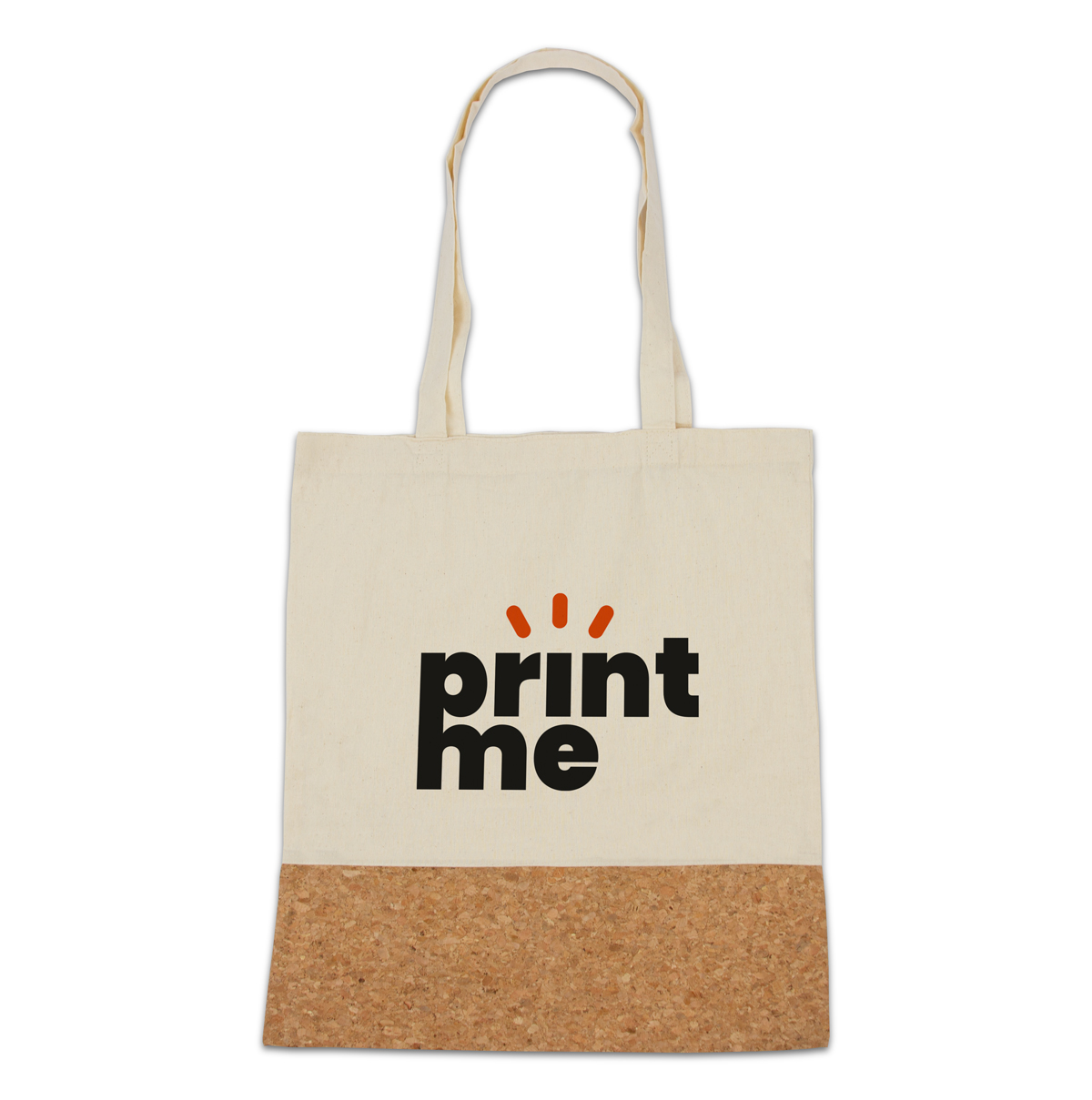 Cotton bags with cork 