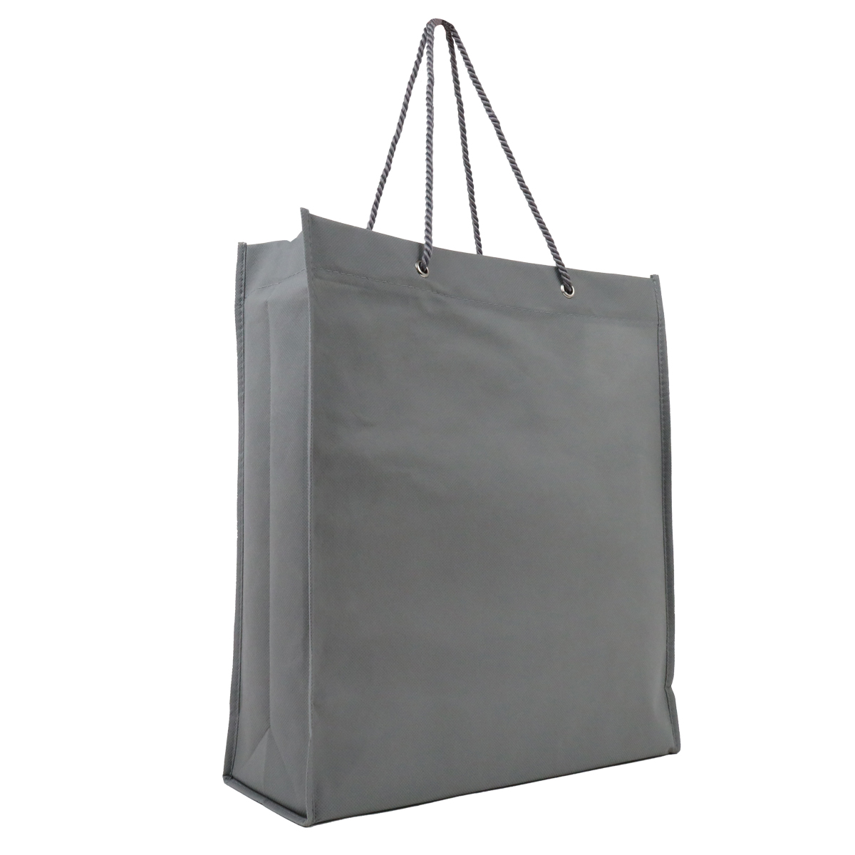 Non-woven shopper with cords 