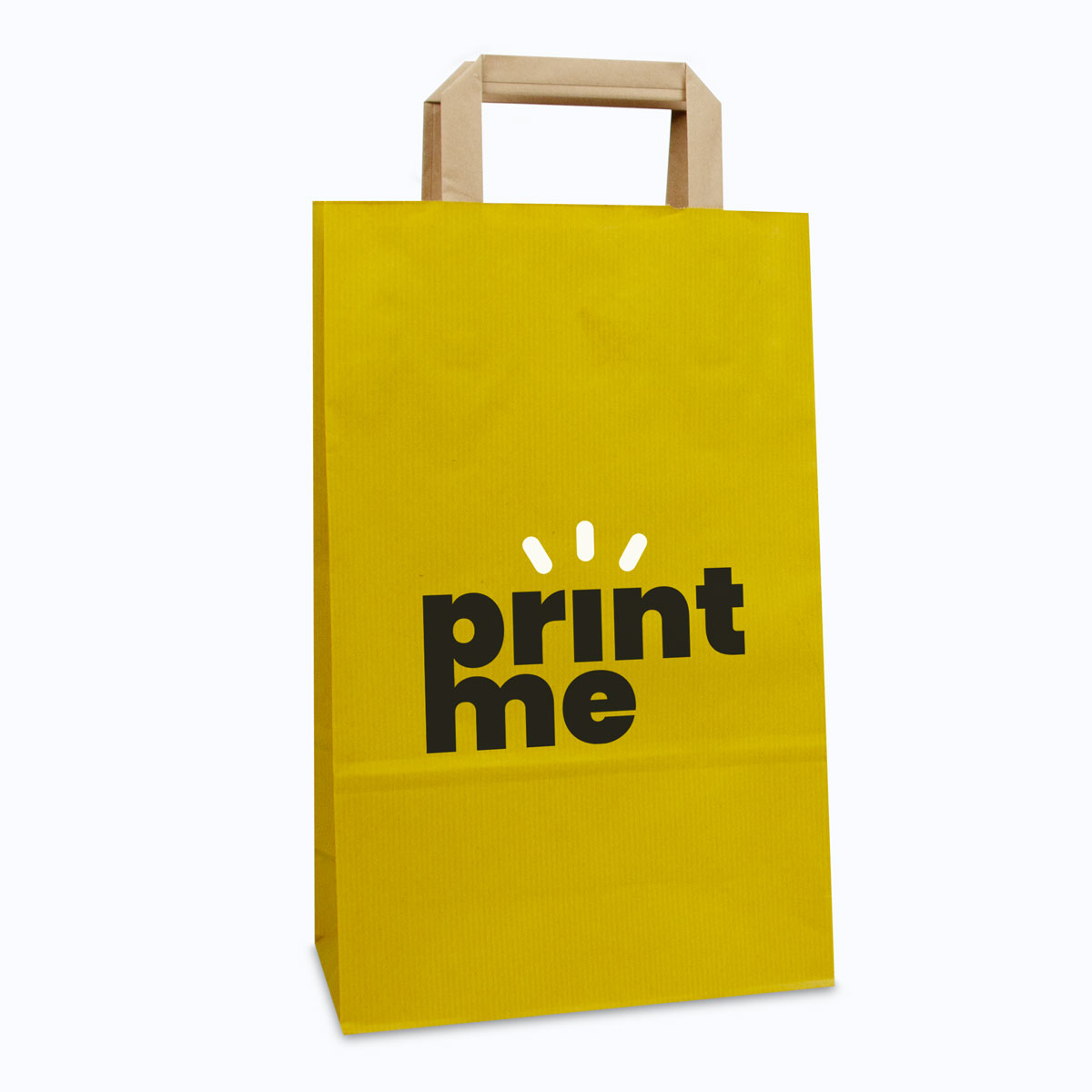 Order budget paper bags Stripe design FF PACKAGING