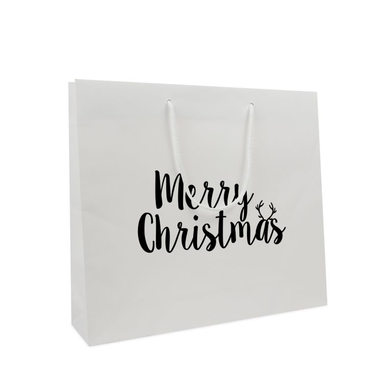 Kraft paper Christmas bags - Merry Christmas