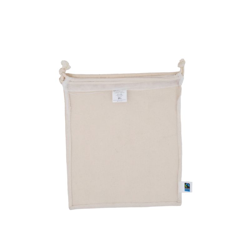 Cotton bags with webbing structure