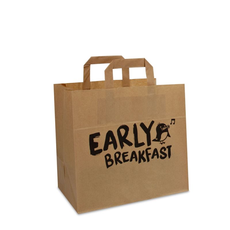 Paper take away bags - Early breakfast