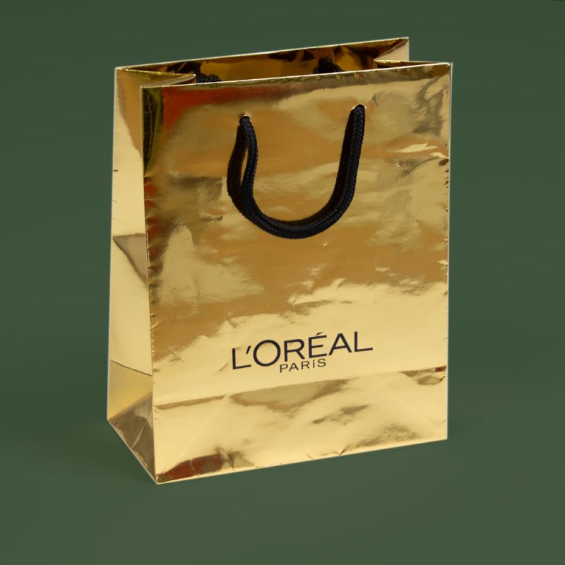 papierendraagtassen-paperbags-loreal-gold-green