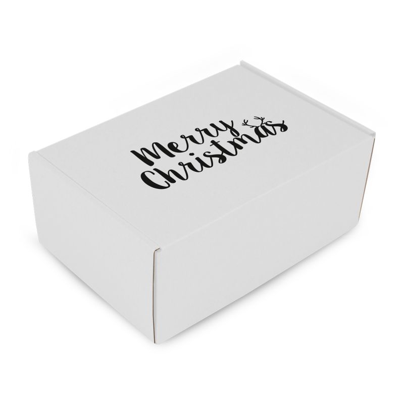 Cardboard Christmas gift boxes - Merry Christmas