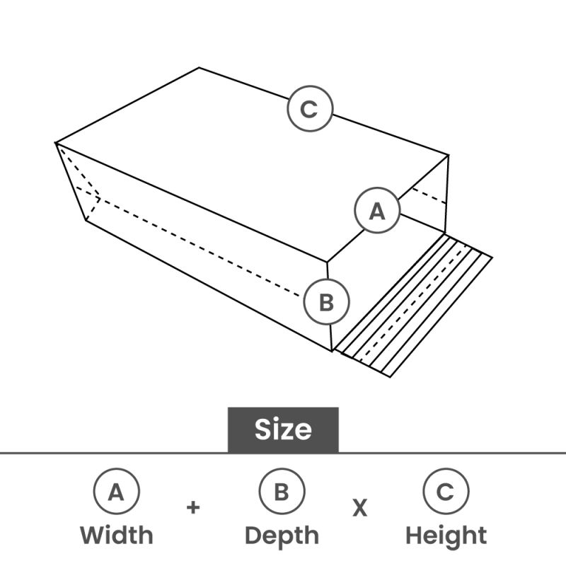 Plastic shipping bags for shoes