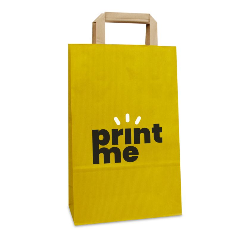 Budget paper bags - Stripe design