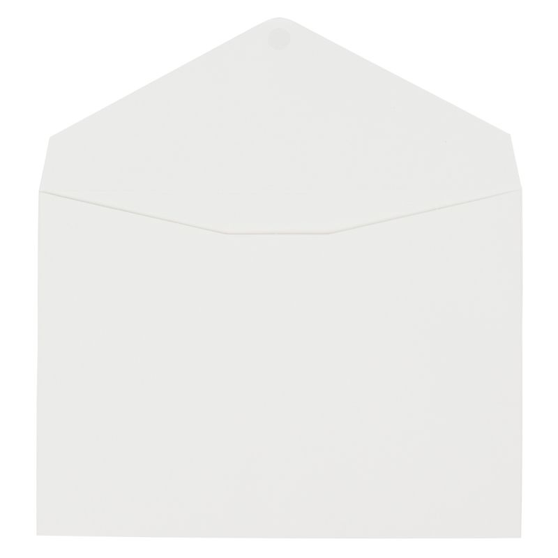 Paper gift envelopes with flap closure