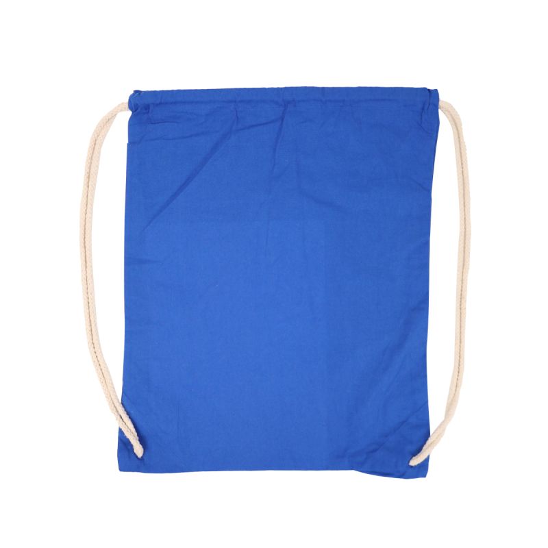 Colored cotton rucksacks