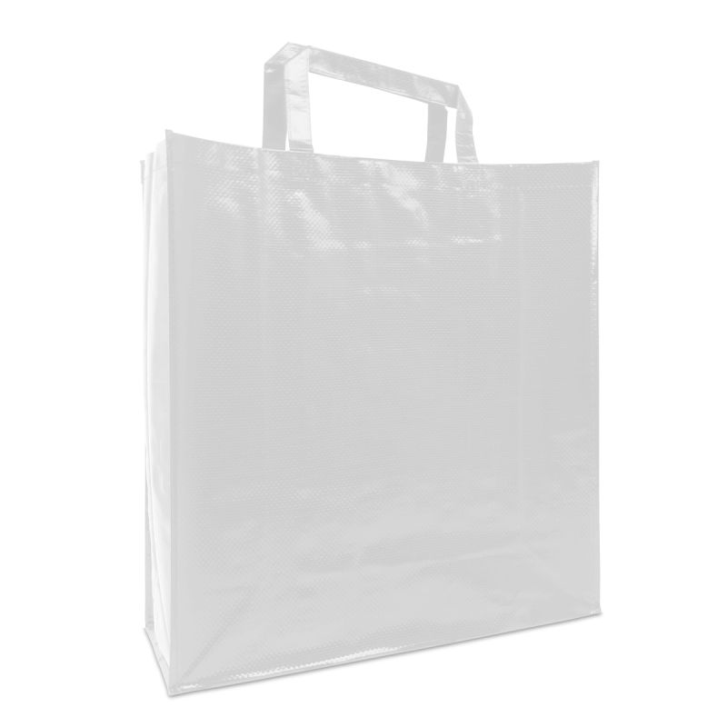 Woven polypropylene bags with handles sale