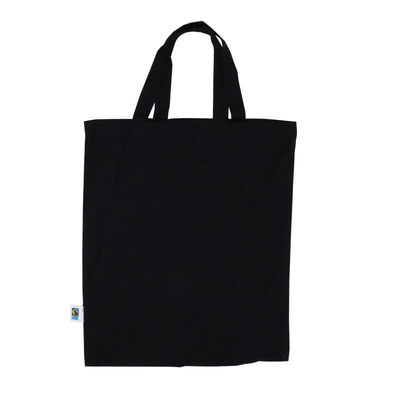 Cotton bags with short handles - Fairtrade®