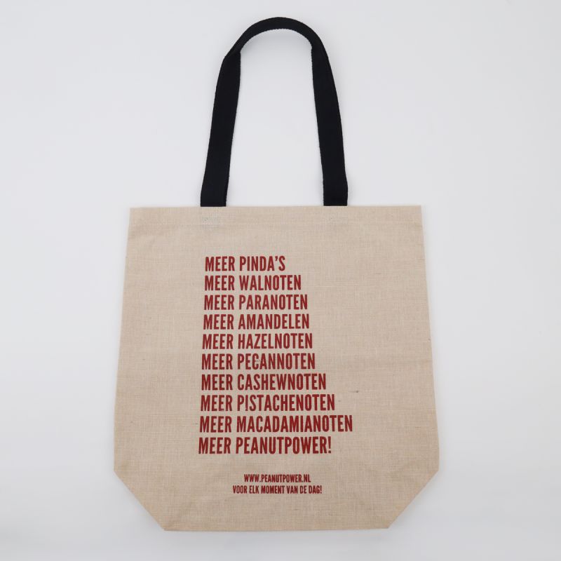 JucoToteBag-PeanutPower-voor