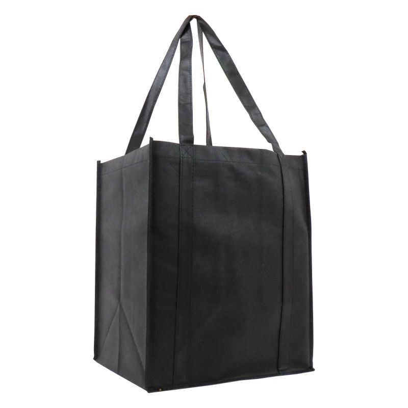 Non-woven bags with continuous loops