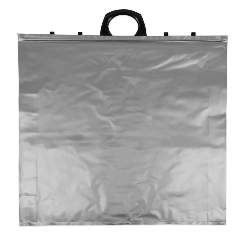 Plastic bag with resealable handles - Solid colours