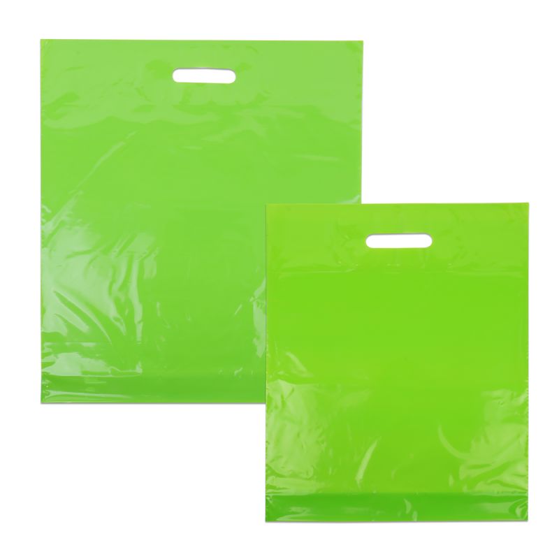 Budget plastic bags - Solid colours