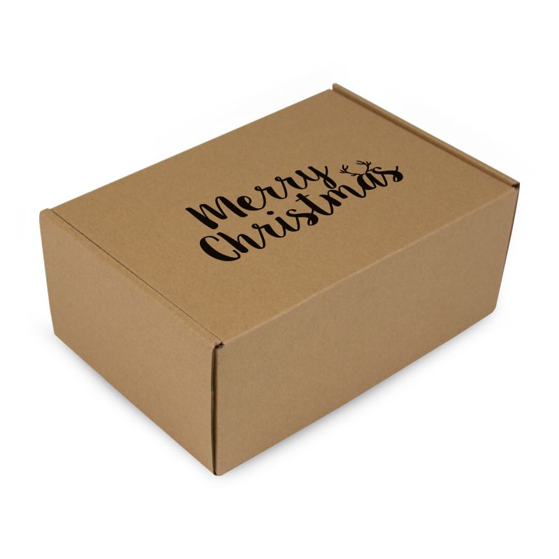 Cardboard Christmas gift boxes - Merry Christmas