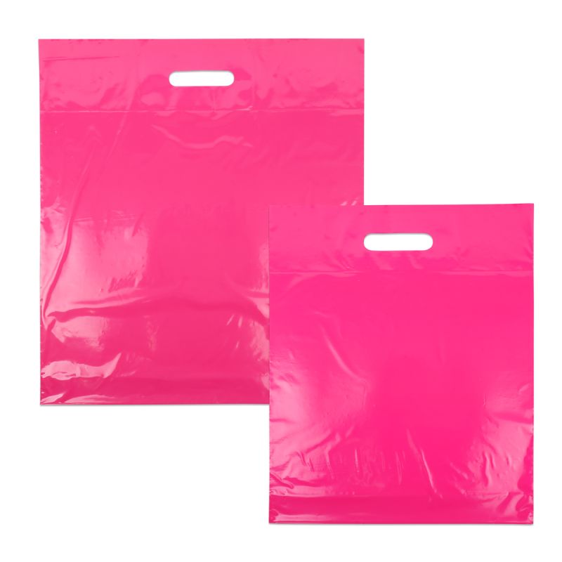 Budget plastic bags - Solid colours