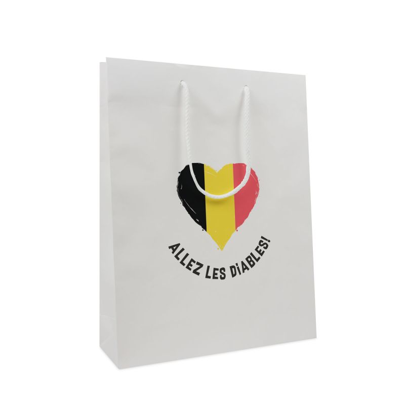 Luxury paper bags - Allez les Diables!